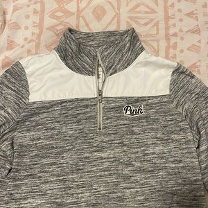 Pink Pull Over Zip Up.